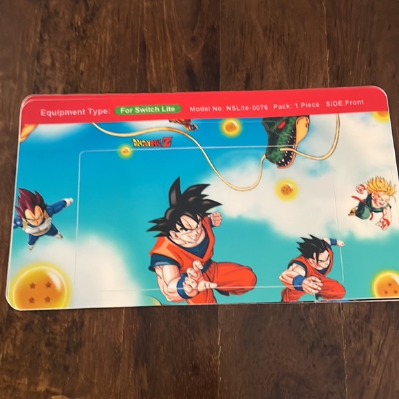 Dragon Ball Z Nintendo Switch Lite full set of skin decal stickers - Picture 3 of 8
